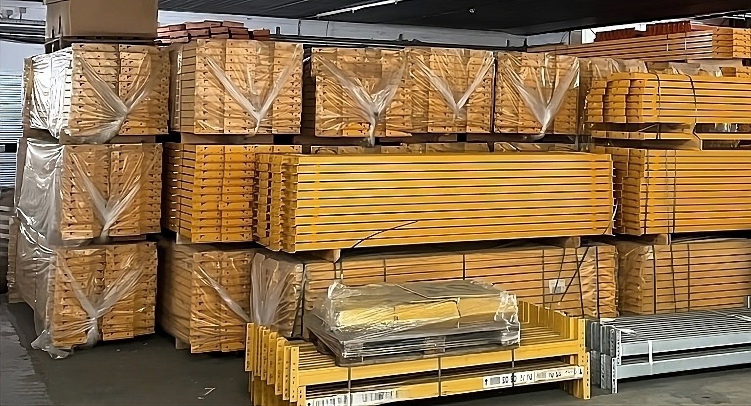 Rack de stockage d'occasion Jungheinrich 2,700 mm x 110 mm, 2,700 mm x 120 mm, 3,600 mm x 130 mm, 3,700 mm x 160 mm