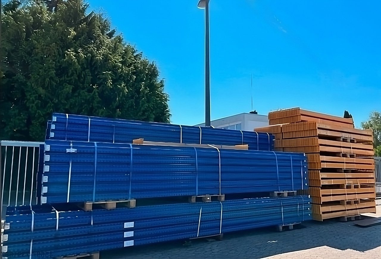 Rack de stockage d'occasion Jungheinrich 5.000 mm x 1.100 mm