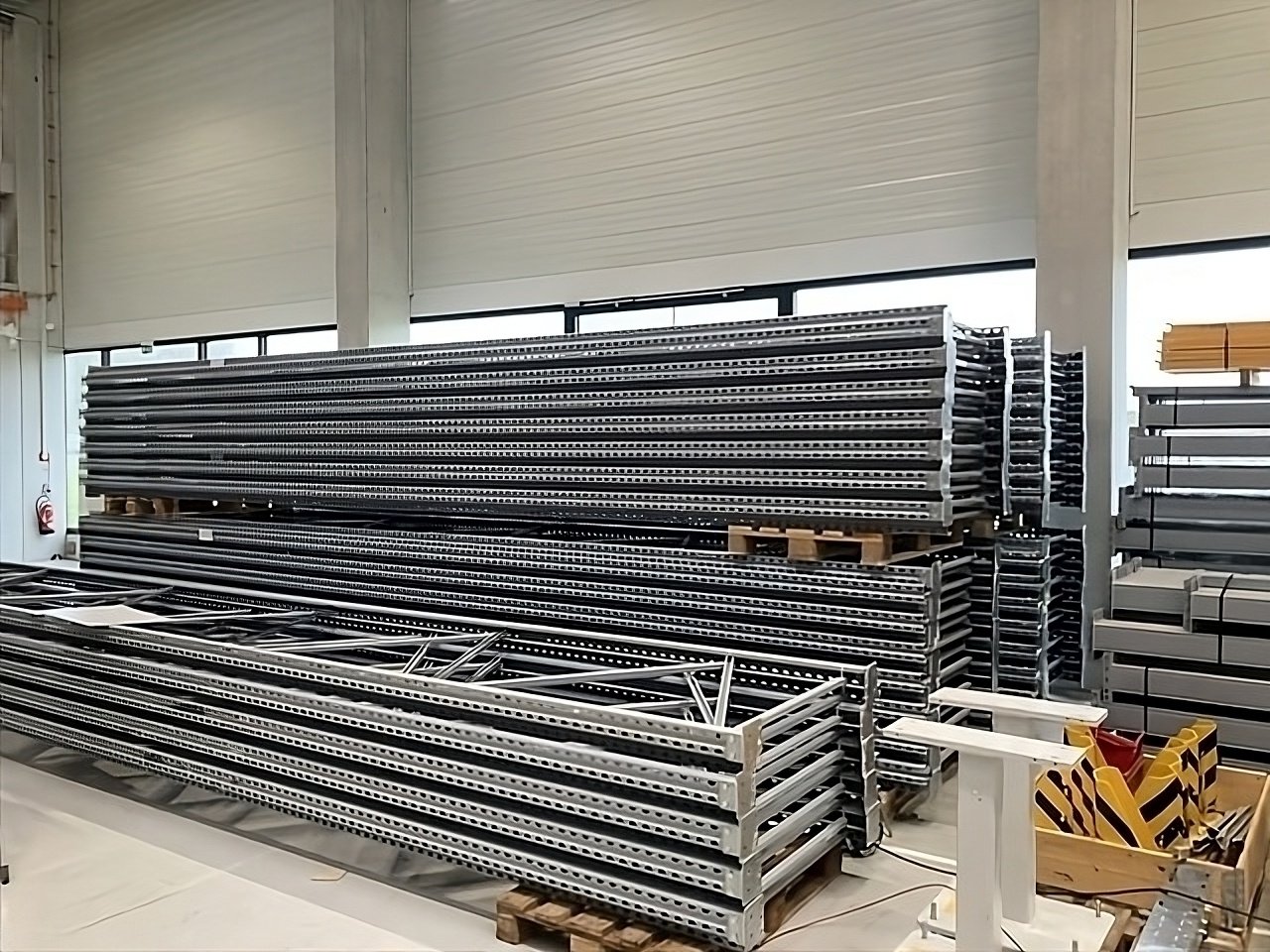 Rack de stockage d'occasion Jungheinrich 700cm x 110cm