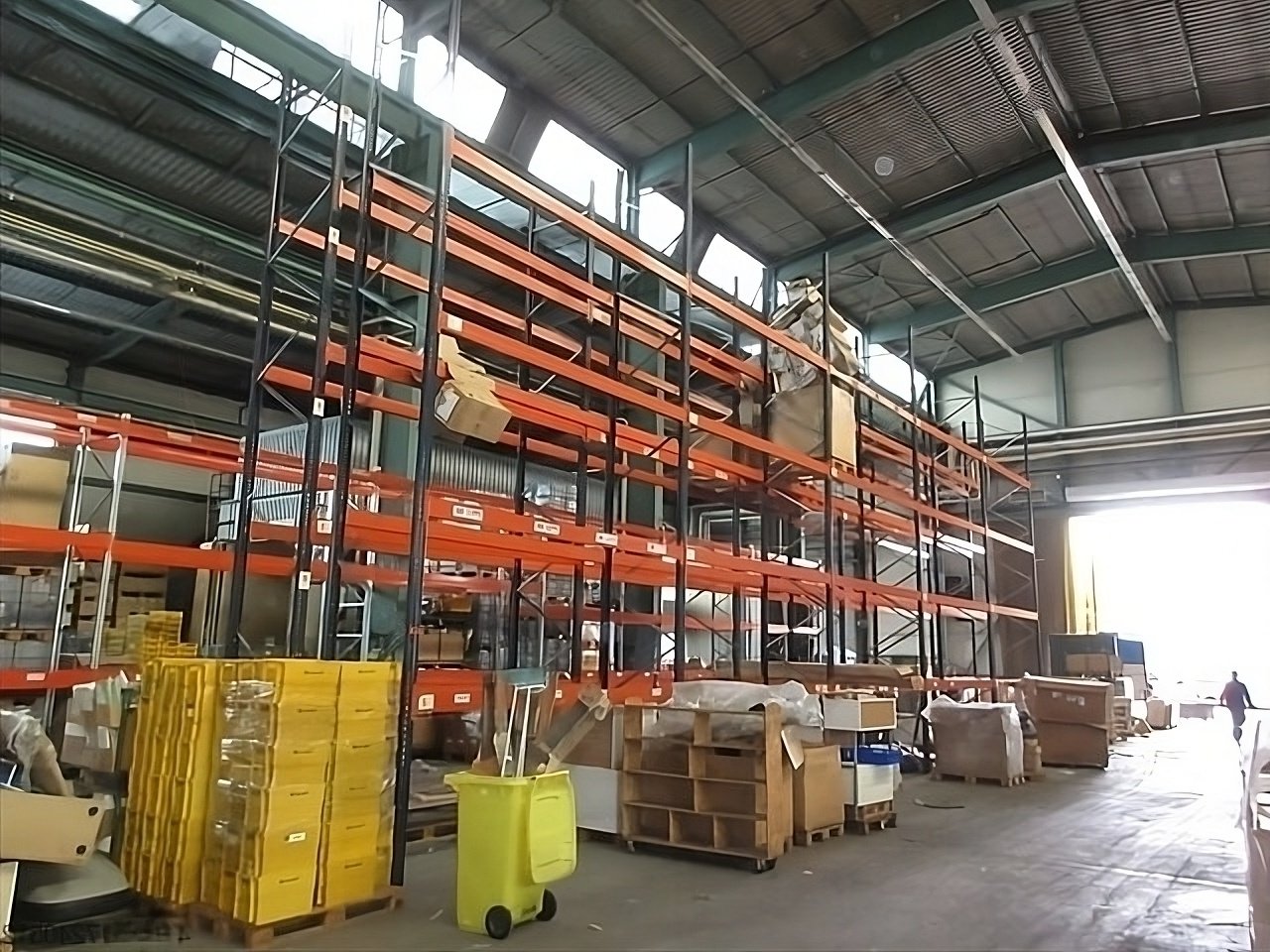 Rack de stockage d'occasion Mecalux 8m x 110cm