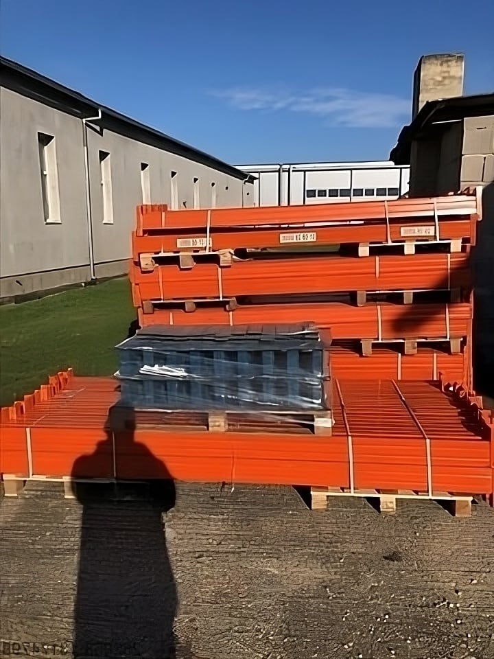 Rack de stockage d'occasion Polypal 9000mm x 1100mm, 8500mm x 1100mm, 8000mm x 1100mm, 2700mm x 11, 3600mm x 15