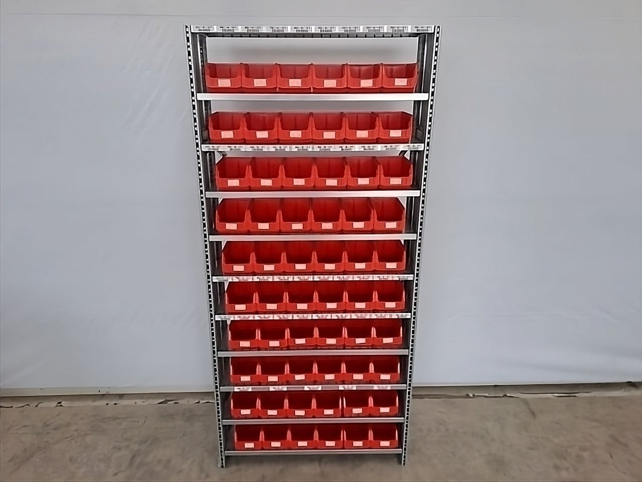 Rack de stockage d'occasion SSI Schäfer R 3000 / LF 221 / 2,278 mm x 300 mm