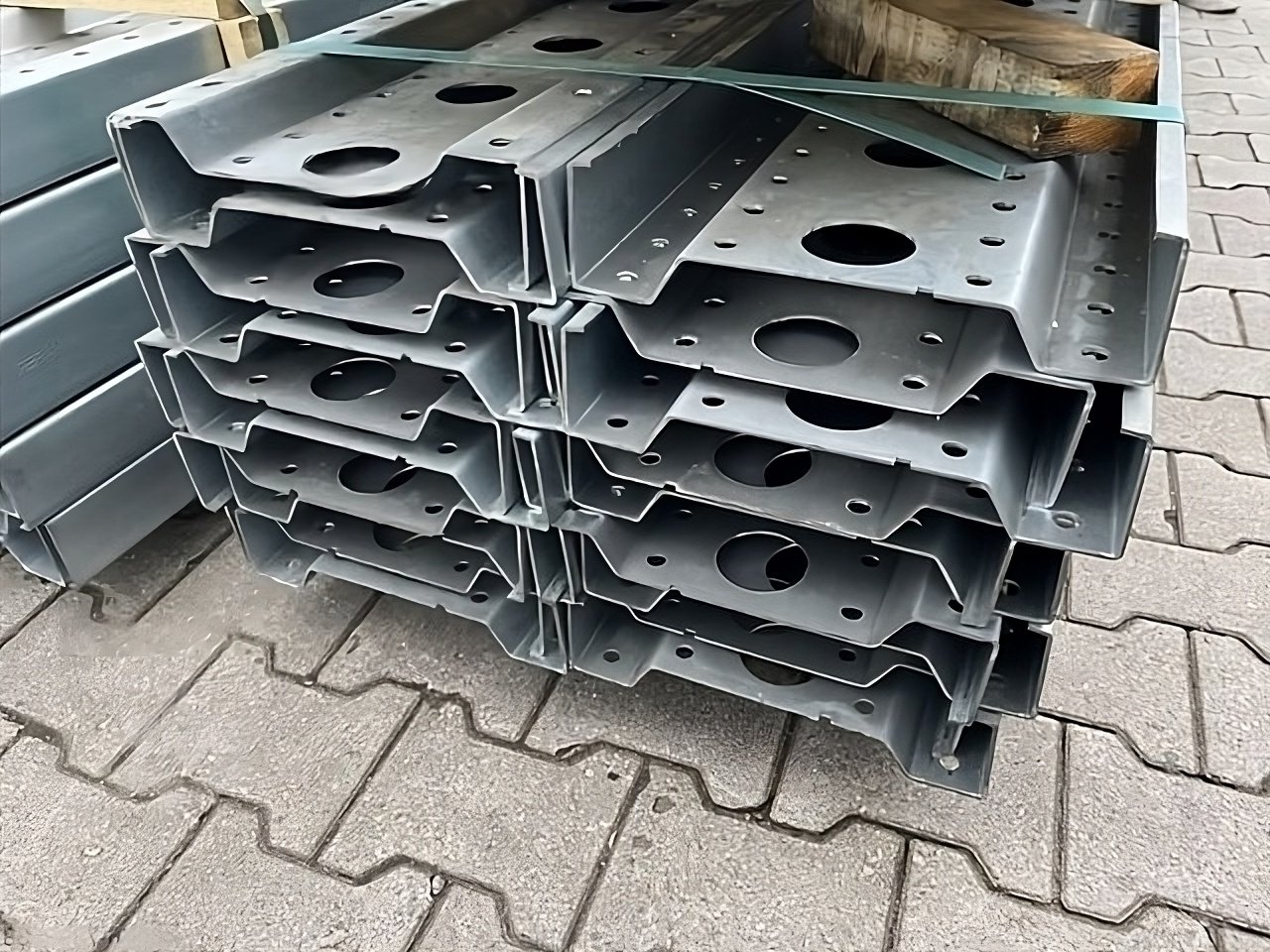 Rack de stockage d'occasion SSI Schäfer CS-Sigma Profil: 300x75x15 mm 2550mm x 300mm x 75mm x 15mm