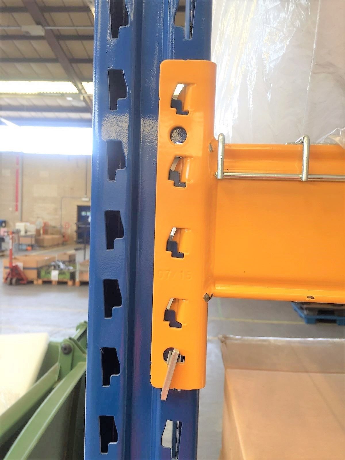 Comment reconnaître un rack de stockage Jungheinrich ?