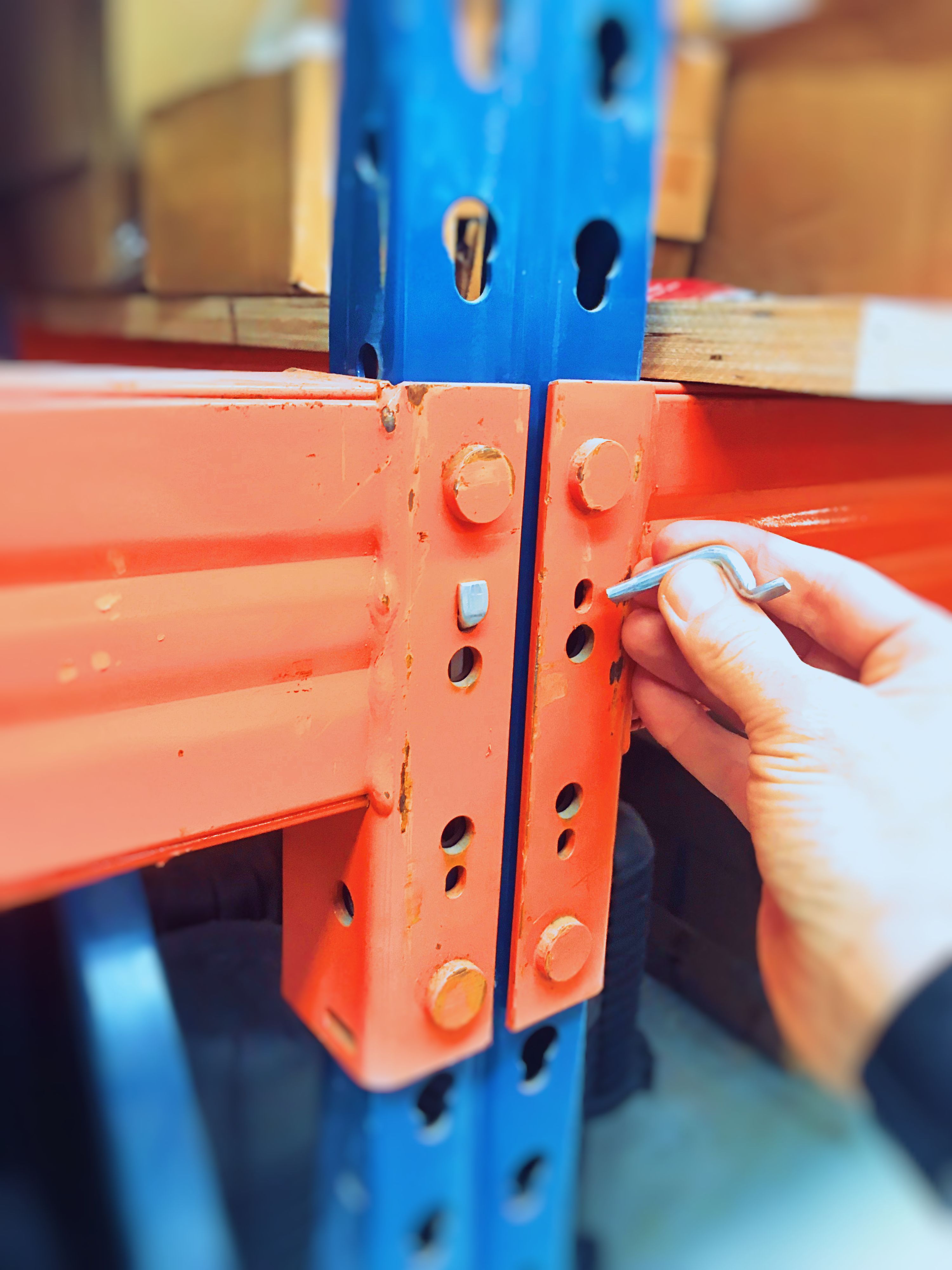 Comment reconnaître un rack de stockage Polypal Stockpal ?