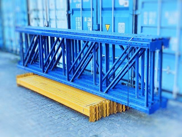 Rack de stockage d'occasion EUROSTOCK 4,4m x 1000mm