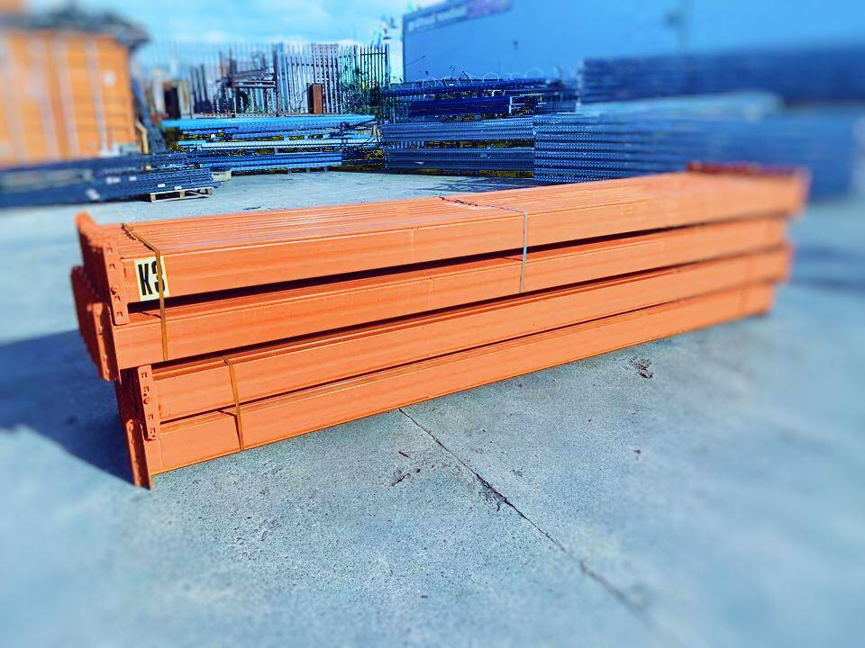 Rack de stockage d'occasion MECALUX 4m x 1100mm