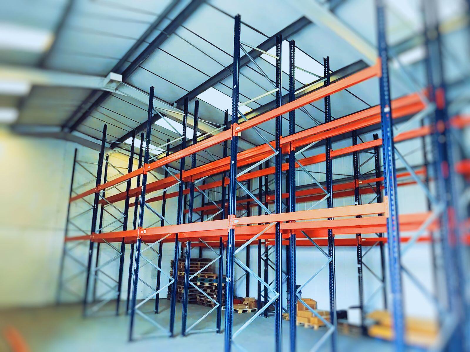 Rack de stockage d'occasion MECALUX 8m x 900mm