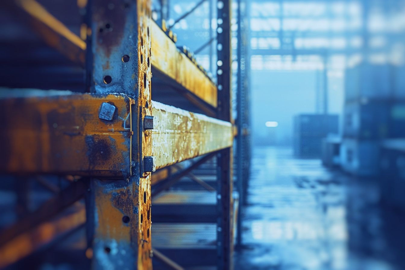 Quels sont les principaux risques associés à la corrosion et à la dégradation des racks de stockage, et comment peuvent-ils être atténués ?